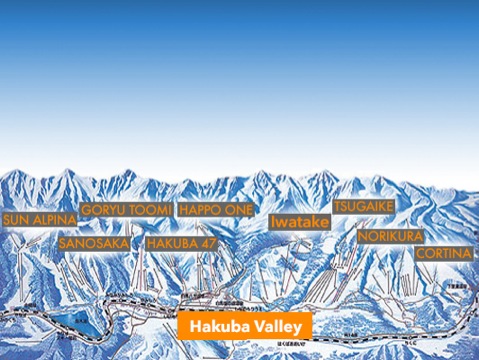 Hakuba Map